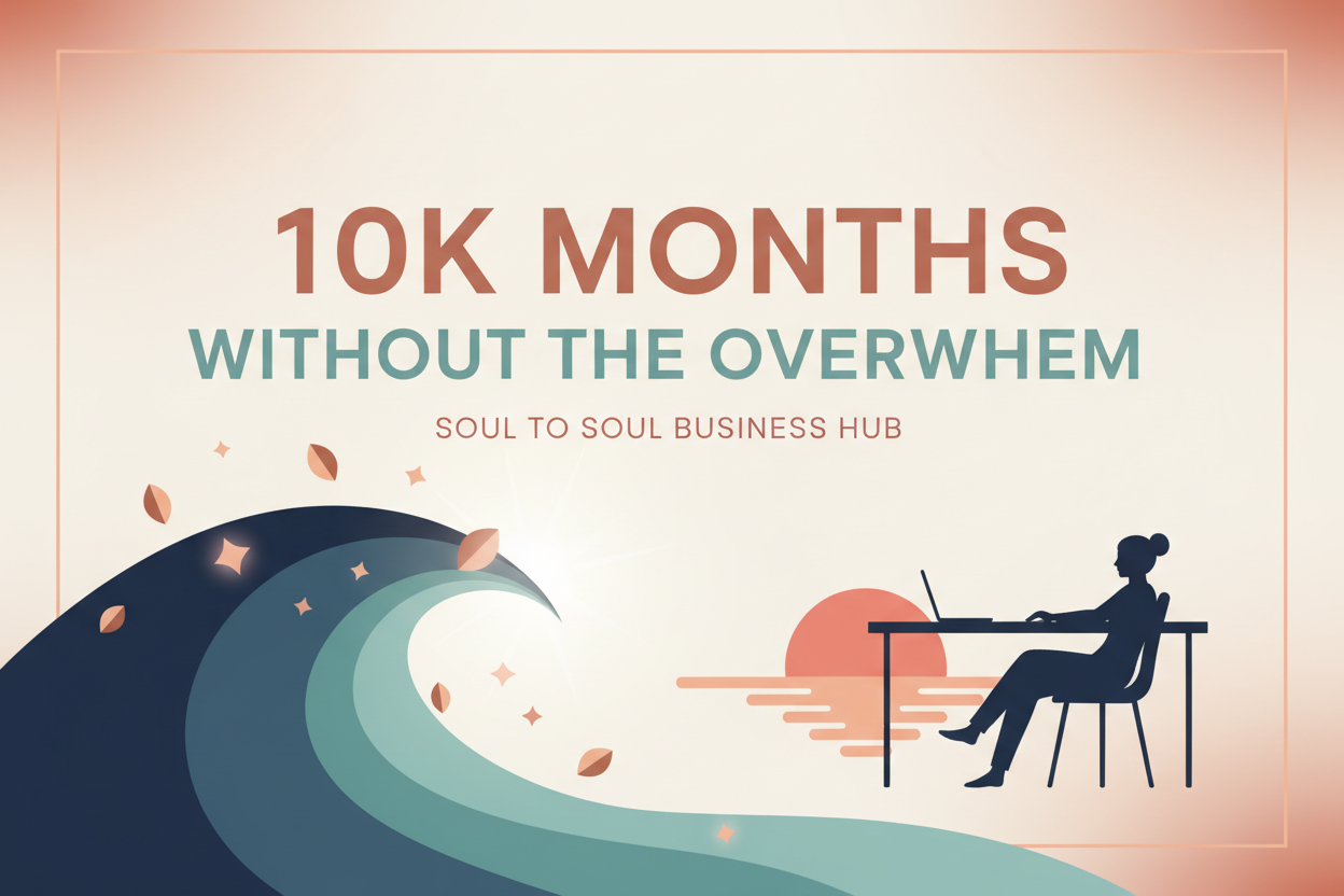 Soul to Soul Business Hub - 10K Months Without Overwhelm