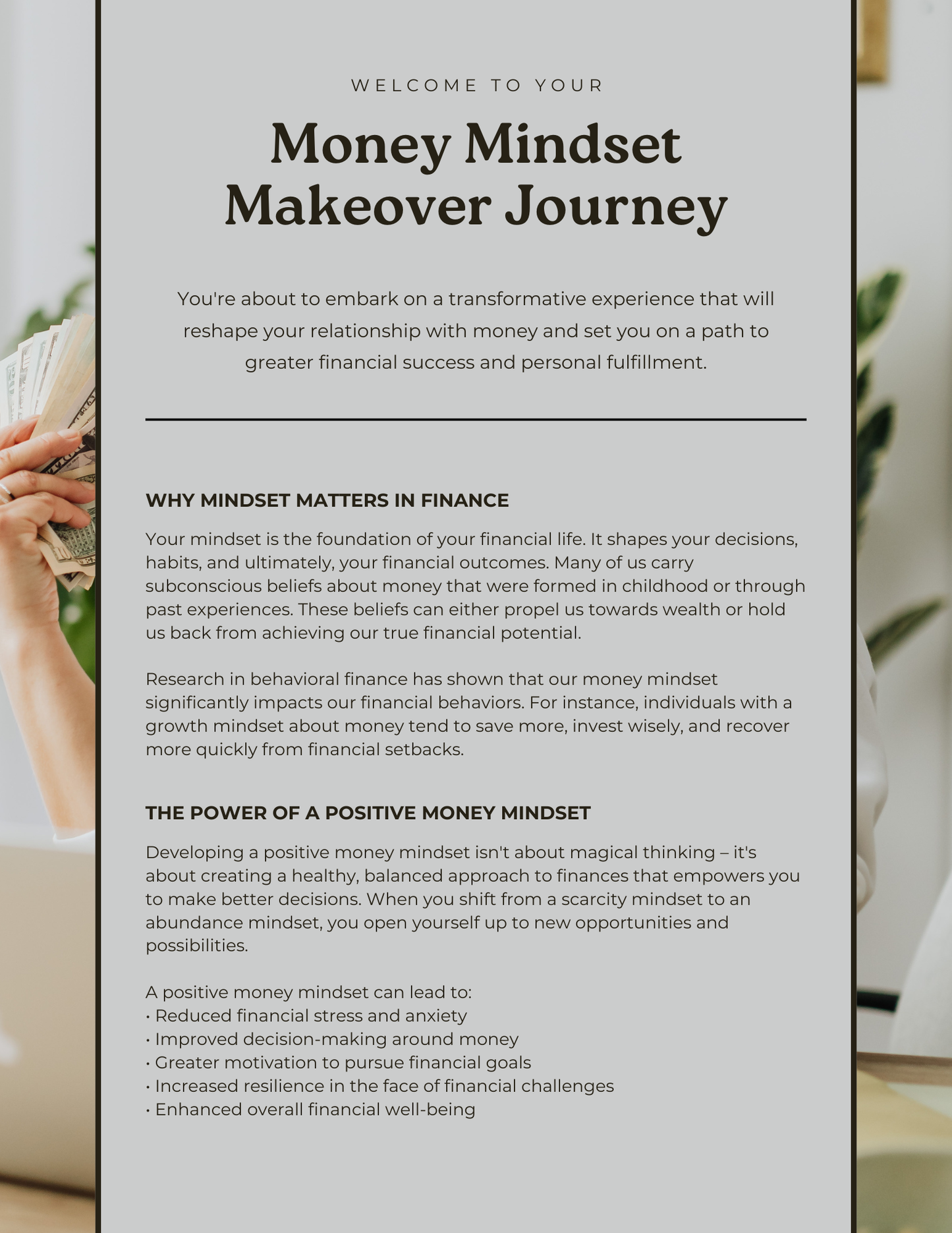 The Money Mindset Makeover Program