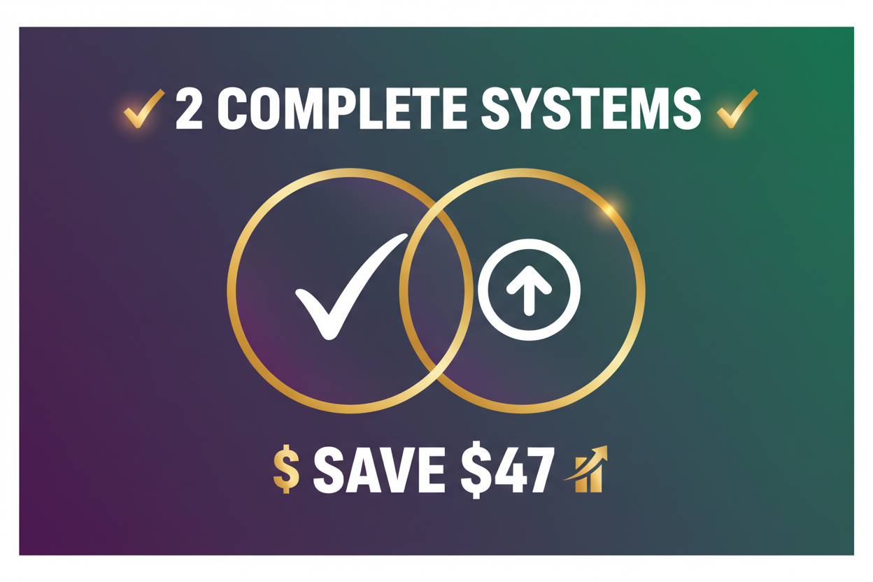 Bundle Value - 2 Systems Save $47