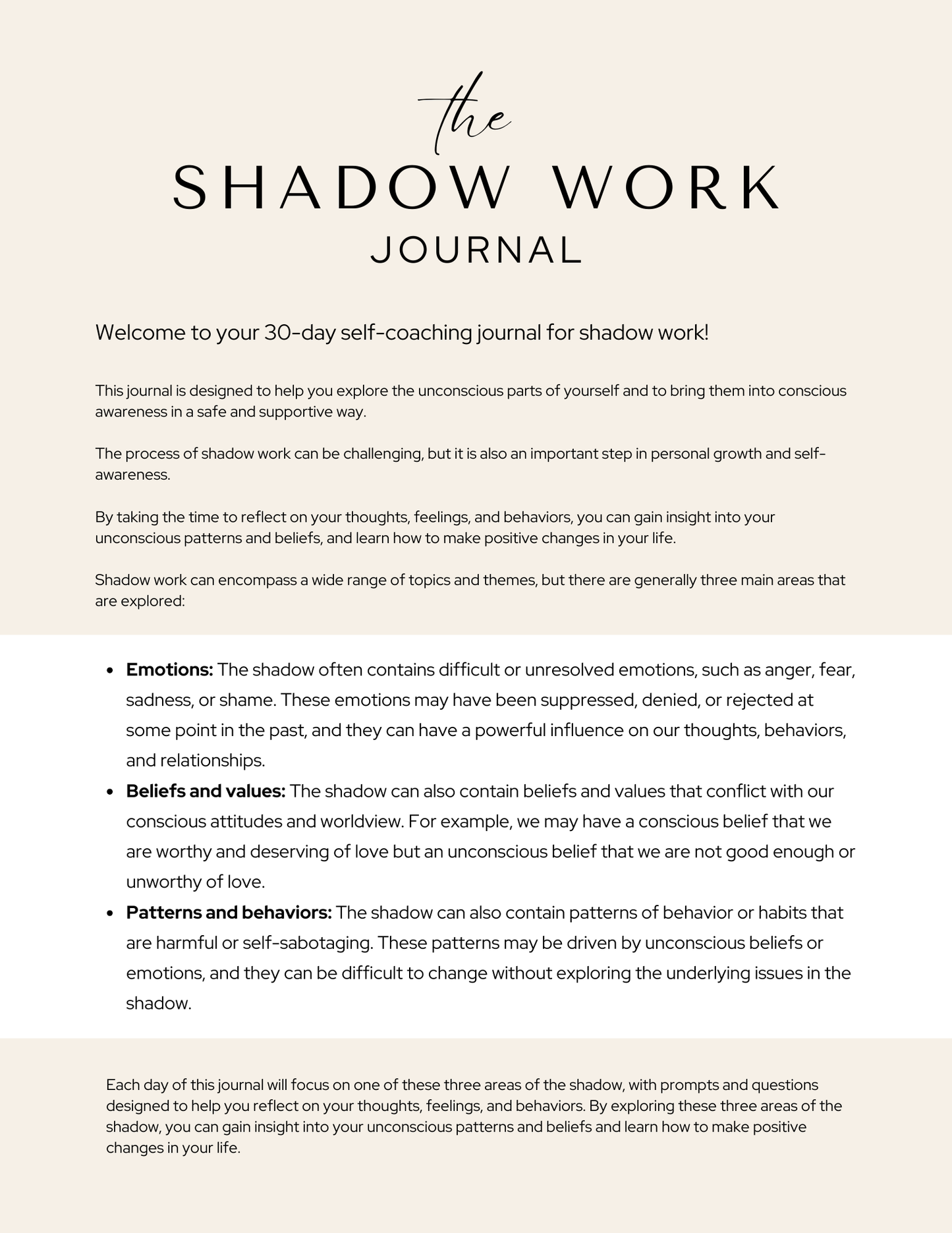 Shadow Work for Conscious Creators